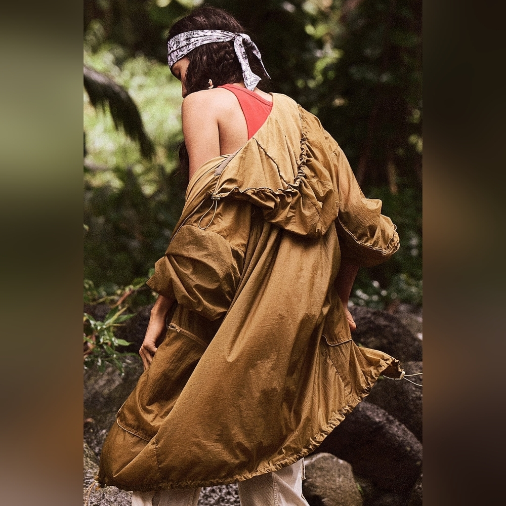 NEW FREE PEOPLE MOVEMENT ALCHEMY FLOAT ON PARACHUTE PARKA JACKET SIZE XS/S XS S